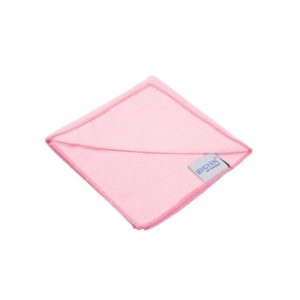 Reinigingsdoek microvezel gebreid 40x40cm 50gr Roze