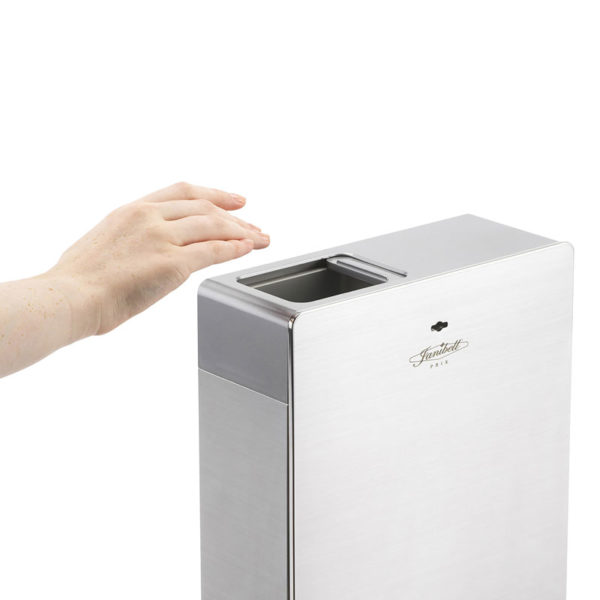 HYGMA hygienebak 7,6 liter Touch-free RVS